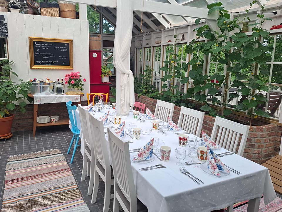 Kasvihuone juhlatila